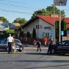 Accident în Câmpina, pe Bulevardul Nicolae Bălcescu. O femeie și un copil au rămas încercerați