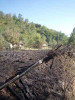 Incendiu la Nadăș: o casă în pericol să ia foc