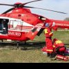 Tânărul de 17 ani, căzut într-o fântână la Doicești, transportat la spital cu elicopterul SMURD