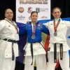 Trei sportivi de la CS Kidava Pucioasa, pe podiumul mondial la karate: cinci medalii de aur și una de bronz