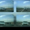 Accident in lant pe Autostrada A2 Bucuresti-Constanta! Impactul, surprins de o camera de bord (GALERIE FOTO+VIDEO)