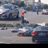 Constanta: Accident rutier la intersectia bulevardelor Alexandru Lapusneanu cu Tomis, in zona Dacia (GALERIE FOTO+VIDEO)