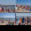 Plaja intesata de turisti la Eforie Nord, judetul Constanta (FOTO+VIDEO)