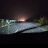 Ploaie torentiala cu tunete si fulgere noaptea trecuta pe Autostrada A2 Bucuresti Constanta (GALERIE FOTO+VIDEO)