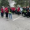 Protest spontan al pompierilor din serviciul privat Rompetrol Rafinarie (FOTO)