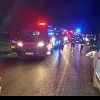 Accident GRAV pe DN 74A: Trafic blocat după impactul dintre o căruță și un autoturism
