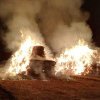 INCENDIU la Henig, comuna Berghin: Aproximativ 100 de baloți de paie au luat foc. Intervin pompierii cu două autospeciale