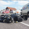 Accident grav în Valea Drăganului, Cluj. Un motociclist a fost rănit și prezintă multiple traumatisme/ A fost dus la spital cu elicopterul SMURD FOTO