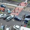 Accident pe strada Primăverii din Cluj-Napoca! Un șofer ar fi lovit un stâlp - FOTO
