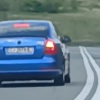 Așa se produc accidentele! Șofer clujean filmat în timp ce depășește pe dublă linie continuă, pentru a câștiga câțiva metri - VIDEO