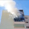 Cluj: Incendiu violent într-un bloc din Cluj-Napoca. Intervin trei autospeciale de la ISU Cluj - VIDEO