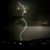Fotografie ,,de colecție” cu furtuna de aseară din Cluj! Ploaia torențială a durat doar câteva minute dar fulgerele au fost spectaculoase! - FOTO