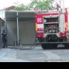Incendiu la o spălătorie auto din Roman