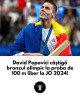 Bravo, David! Bronz la 100 de metri pentru România la Paris